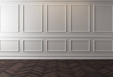 3D tasviri, büyük lüks, modern, parlak iç mekânlar sunuyor. Oturma odasındaki model bilgisayarlar dijital olarak oluşturuluyor.