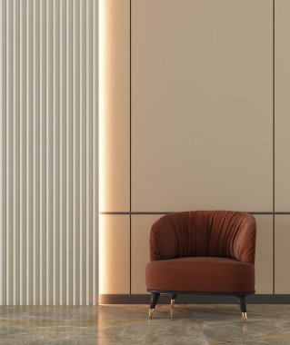 3D tasviri, büyük lüks, modern, parlak iç mekânlar sunuyor. Oturma odasındaki model bilgisayarlar dijital olarak oluşturuluyor.