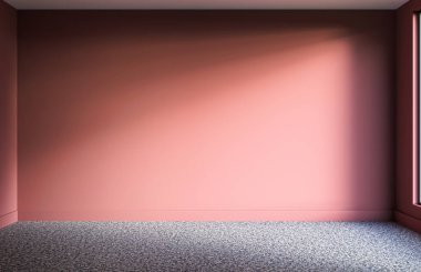 3D tasviri, büyük lüks, modern, parlak iç mekânlar sunuyor. Oturma odasındaki model bilgisayarlar dijital olarak oluşturuluyor.