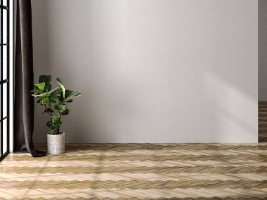 3D tasviri, büyük lüks, modern, parlak iç mekânlar sunuyor. Oturma odasındaki model bilgisayarlar dijital olarak oluşturuluyor.