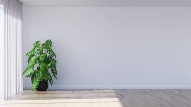 3D tasviri, büyük lüks, modern, parlak iç mekânlar sunuyor. Oturma odasındaki model bilgisayarlar dijital olarak oluşturuluyor.