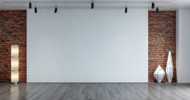 3D tasviri, büyük lüks, modern, parlak iç mekânlar sunuyor. Oturma odasındaki model bilgisayarlar dijital olarak oluşturuluyor.