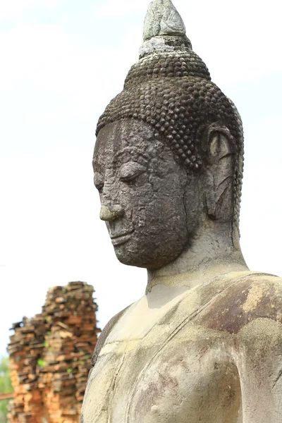 Sitzende Buddha-Bilder — Stockfoto