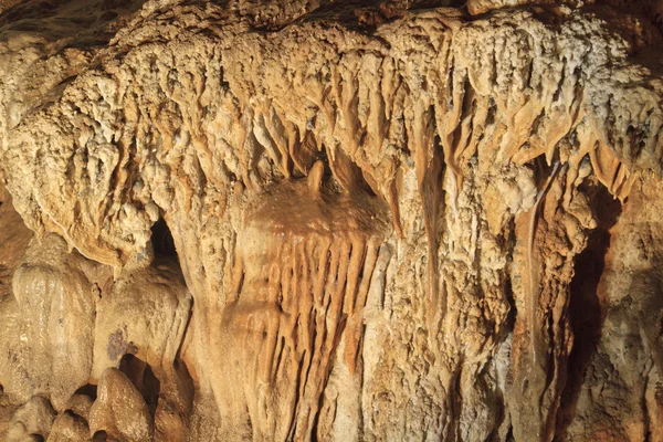 Inside of the Cave stalactites — Stock Photo, Image