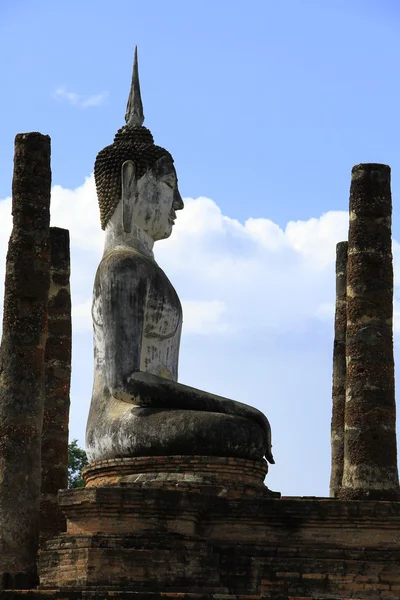 Uralter Buddha in Thailand — Stockfoto