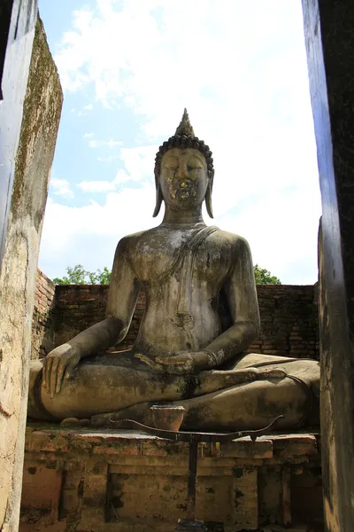 Ancient buddha in Thailand — Stock Photo, Image