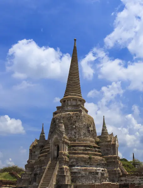 Antigua pagoda en Ayutthaya en Tailandia —  Fotos de Stock