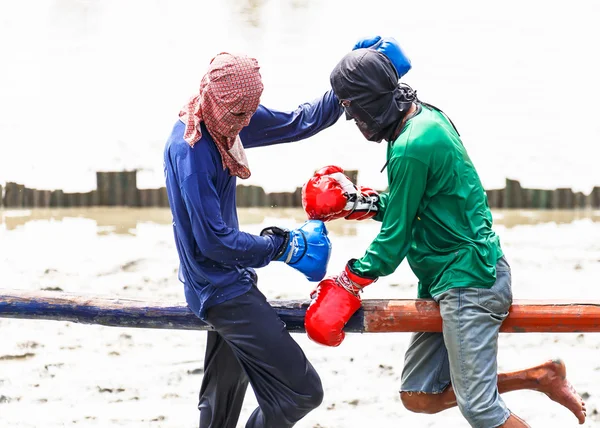 Boxe tailandese (o Muay Talay ) — Foto Stock