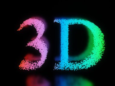 Neon 3d kelime