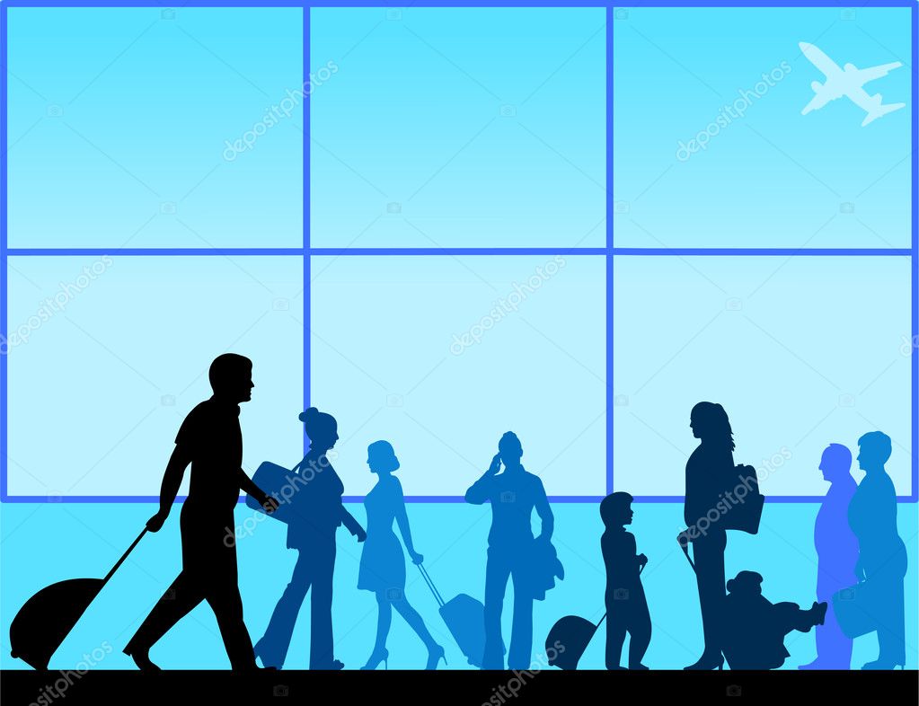 airport lounge clipart - photo #28