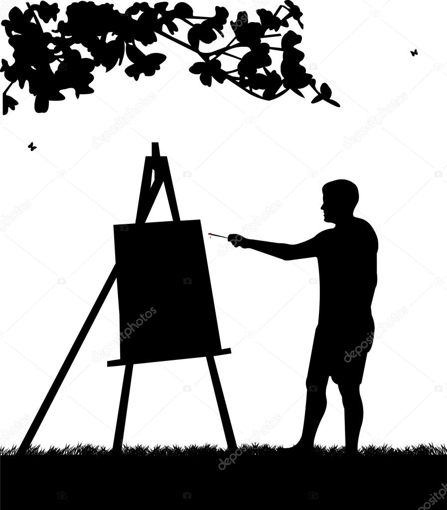Ressam Şirin boyama Ressam Şirin boyama