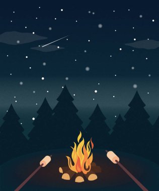 Sakin kış manzarasının bir örneği.. 