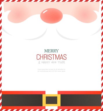 Kullanımı kolay bir Noel çerçevesi. 