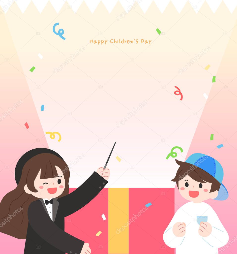 Happy Children's Day Shopping Event Template