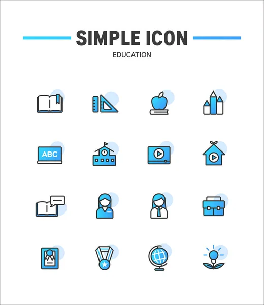 Fácil Usar Icono Simple Compras — Archivo Imágenes Vectoriales