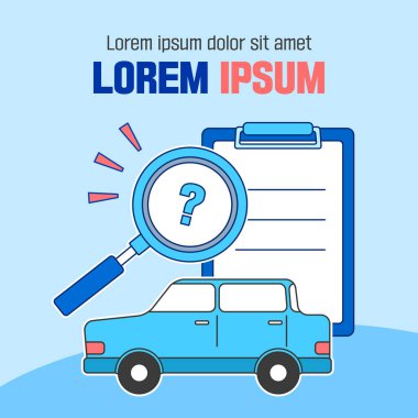 Sigorta rehberi ve reklam pankartlarının çizimi