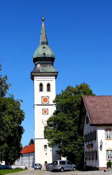 Chiesa barocca, Baviera, Germania — Foto Stock