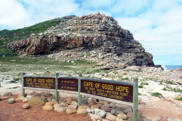 Cabo da Boa Esperança, o ponto mais a sudoeste do continente africano — Fotografia de Stock