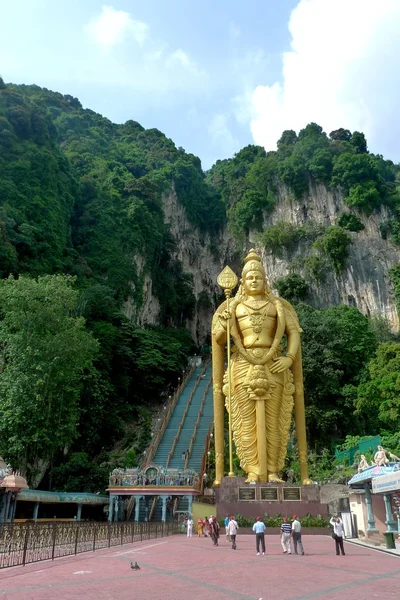 Batu caves nära kuala lumpur, Malaysia — Stockfoto