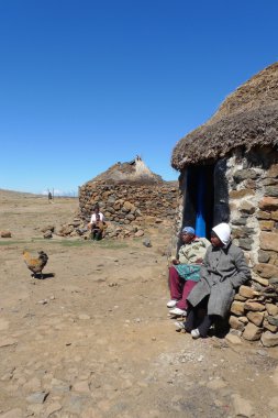 sani, tanımlanamayan aile geçmek, lesotho kısmında 2 874m.