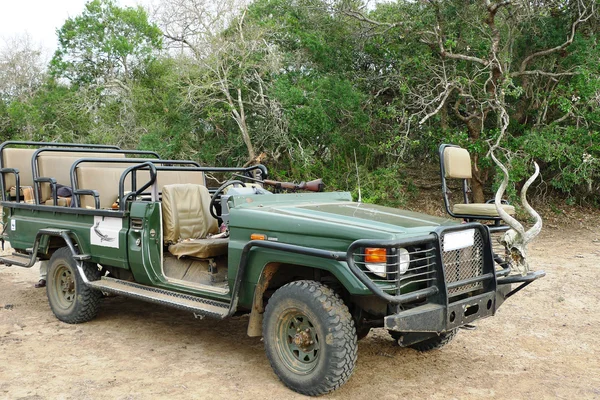 Jeep Safari 4wd na soukromé game reserve, Jihoafrická republika — Stock fotografie
