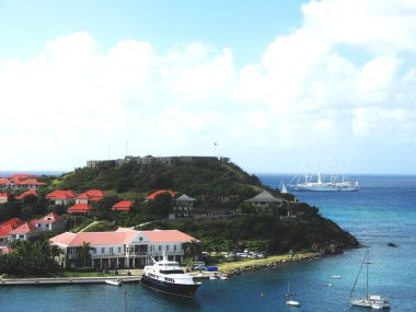 Gustavia harbor, st barth, Fransız Batı Hint Adaları