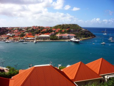 Gustavia harbor, st barth, Fransız Batı Hint Adaları