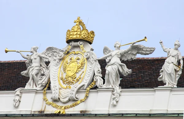 Brasão de armas da Casa de Habsburgo — Fotografia de Stock