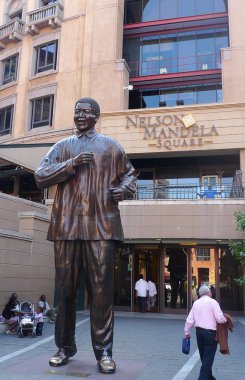heykeli nelson mandela Johannesburg, Güney Afrika