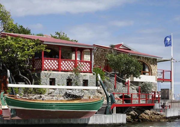 The beautiful Eden Rock hotel at St Barth, French West Indies