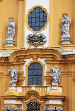 Melk Manastırı kilise ayrıntıda aşağı Avusturya