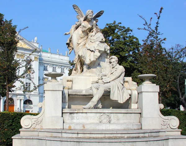 Ferdynand raimund pomnik w Wiedniu, austria — Zdjęcie stockowe