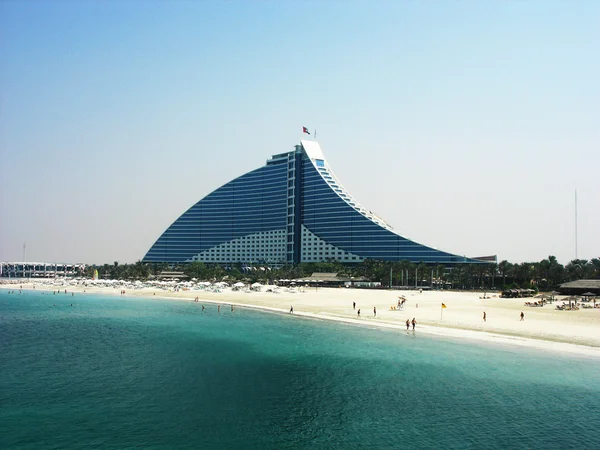 Jumeirah beach hotel i dubai — Stockfoto