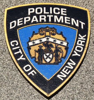 düşen subaylar memorial Brooklyn, ny polis amblemi