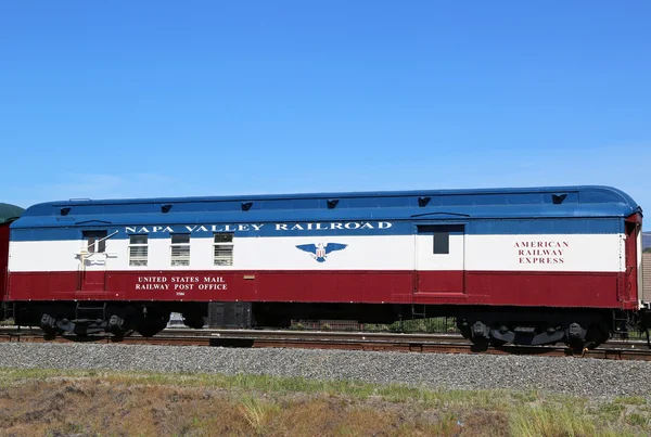 Uns post eisenbahnpost in napa — Stockfoto