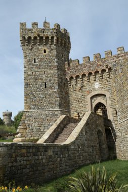 Castello di kendinin şaraphane giriş napa Valley