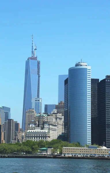 Freedom tower v dolním Manhattanu — Stock fotografie