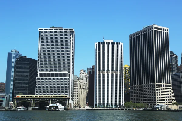 Lower Manhattan et le quartier financier . — Photo