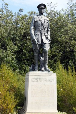 Genel john pershing heykel golden gate Park deyoung Müzesi