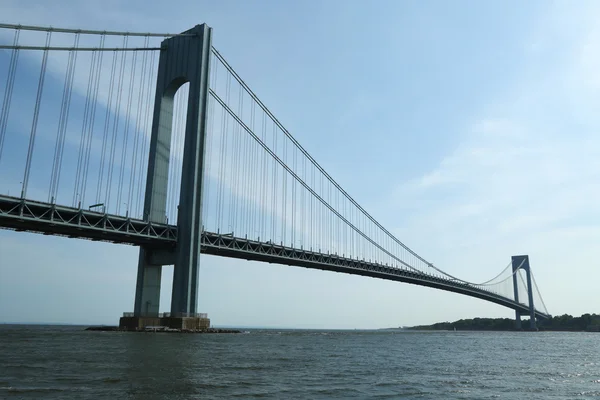 ニューヨークで verrazano 橋 — ストック写真