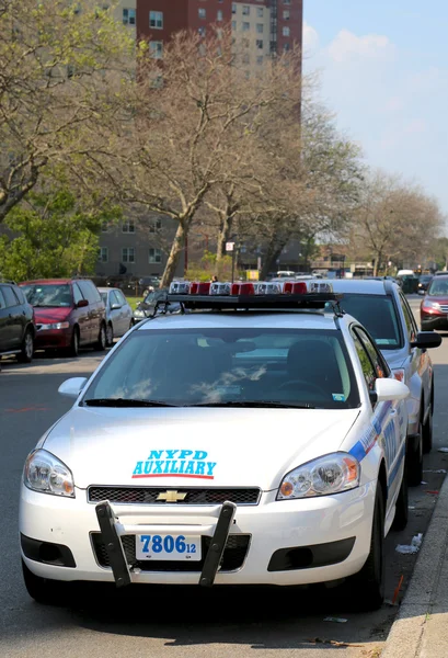 Brooklyn, ny polis aksiler araba — Stok fotoğraf