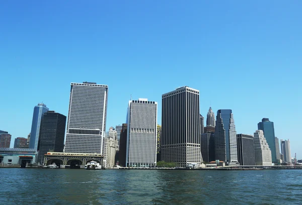 Lower Manhattan panorama — Stockfoto