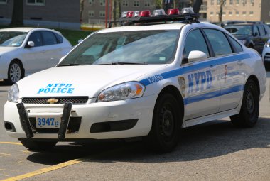 Brooklyn, ny polis devriye arabası