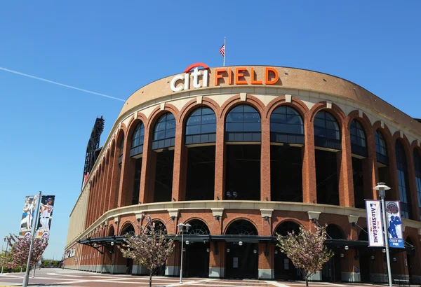 Citi Field, domicile de l'équipe de baseball de la ligue majeure des Mets de New York — Photo