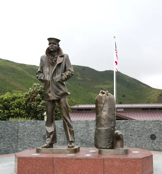 La estatua del marinero solitario en San Francisco —  Fotos de Stock