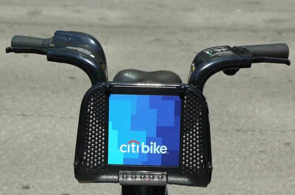 Citi bike in Lower Manhattan — Stock Photo, Image