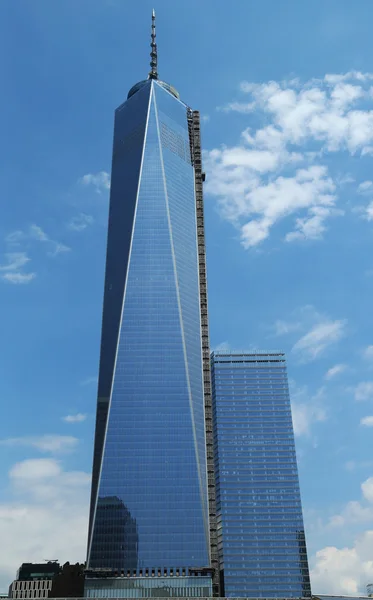 Башня Свободы в нижнем Манхэттене — стоковое фото
