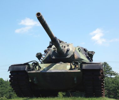 Bangor, maine vietnam Savaş Anıtı, m-60 tank