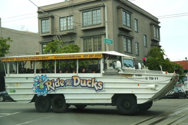 san Francisco ördekler amfibi araç binmek