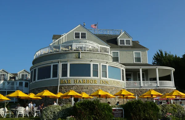 Bar Harbor, maine tarihi bar harbor Inn — Stok fotoğraf